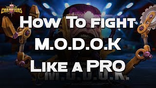 How To Fight MODOK Like a PRO  Pro Tips  Marvel Contest Of Champions [upl. by Idissak]