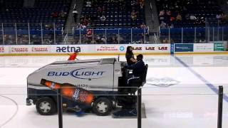 Zamboni ride Hockey Game [upl. by Trudi]