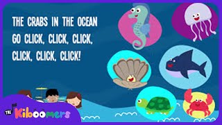 Animals In The Ocean Lyric Video  The Kiboomers Preschool Songs amp Nursery Rhymes About the Ocean [upl. by Harat]