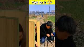 Wait for it 😂 shortsvideo funny comedyvideos shortsyoutube viralvideo [upl. by Ardnassac]