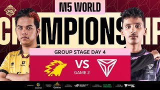 ENG M5 Group Stage Day 4 ONIC vs TE Game 2 [upl. by Essilrahc560]