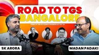 Road to TGS with Madan Padaki tgs2024 tiechandigarh tiecon [upl. by Yerocal]