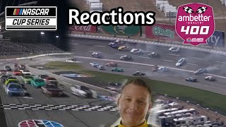 2024 Cup Series Atlanta Reactions  Ambetter Health 400 [upl. by Nnaaihtnyc]