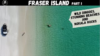 Travelling Australia Fraser Island Part 1 Dundaburra Campground Ngkala Rocks [upl. by Nived]