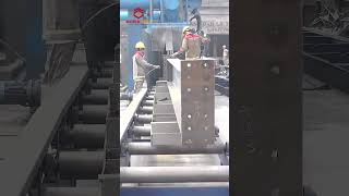 The steel structure production process at World Steel Group  Part 4 steelstructure [upl. by Mylander]