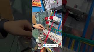 control panel wiring connection diagram electrician mcbboxviralvideo electricidea [upl. by Grosberg207]