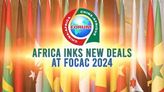 Talk Africa Africa inks new deal at FOCAC 2024 [upl. by Obed]