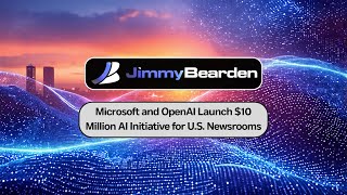 Microsoft and OpenAI Launch 10 Million AI Initiative for US Newsrooms [upl. by Anigar]