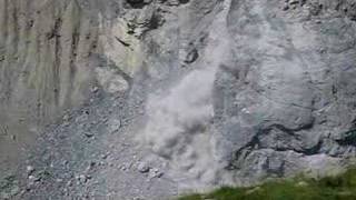 Eiger rockfall [upl. by Sosthenna]