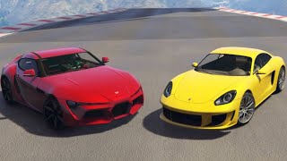 GTA 5 Pfister Growler vs Jester RR [upl. by Nitsir]