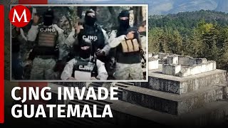 CJNG irrumpe en Guatemala denuncian retenes entre la frontera de México y Huehuetenango [upl. by Siskind819]