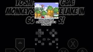 Yoshi’s Island GBA Monkey’s Favorite Lake in 60 Seconds [upl. by Beuthel]