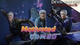 Devil May Cry peak of Combat  Vergil motivated Combo pt2 [upl. by Clevey]