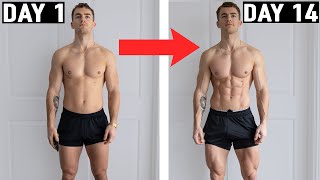 2 WEEK BODY TRANSFORMATION extreme fat loss  lean to shredded [upl. by Mojgan]