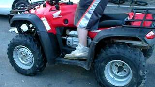 2004 rancher 400 4x4 walkaround and ride [upl. by Madai460]