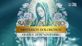 SANTO ROSARIO de Hoy 📿 Viernes 22 de Noviembre 2024 🌿 Misterios Dolorosos 🌿 Teleamiga [upl. by Flosi341]