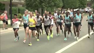 2013 BolderBOULDER 10K Pro Race [upl. by Sachsse621]