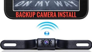 How To Install eRapta Back Up Camera [upl. by Cassandra]