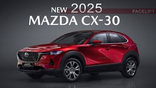 New 2025 Mazda CX30  Exterior Facelift amp Interior Restyle [upl. by Briano]