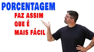 Porcentagem  como aprender e como calcular porcentagem mais fácil [upl. by Iznil]