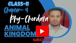 PHYLUM CHORDATA  Class 11th Phylum CHORDATA in easy hindi   NEET\BOARD [upl. by Sices]