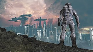 Battle of New Alexandria  Fall of Reach Scene  HALO Reach [upl. by Etirugram]