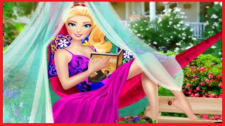 Barbies Perfect Reading Corner  Babrie Games For Girls [upl. by Garaway643]