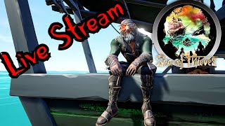 Krawll Unchained Live Stream  Sea of Thieves  Working on Commendations and more [upl. by George]