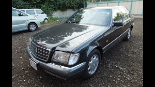 Новый КАБАН Капсула Времени Mercedes W140 1995 года S 320 С пробегом 5 923 KM [upl. by Keeley237]