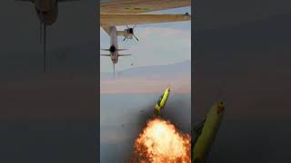 Phoenix missile hit Iraqi Su22 Cinematic Scenemissile launched by F14A IRIAF  airforce aviation [upl. by Mayce]