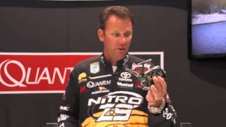 Quantum Tour KVD Spinning Reels with Kevin VanDam  ICAST 2013 [upl. by Eirena]