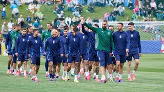 „Forza Italia“ Italienische Fans in Iserlohn feiern „Squadra Azzurra“ [upl. by Airtemad]