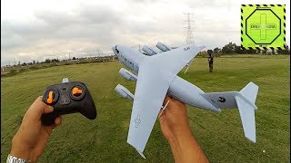 Avion C17 de RC para aprender a volar Review en español DRONEPEDIA [upl. by Araccat]