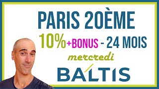 335 Pyrénees Paris 20  Crowdfunding immobilier  BALTIS [upl. by Eramal]