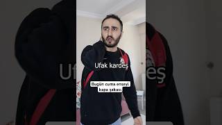 Ufak kardeşe şaka öğretmek [upl. by Kasey]