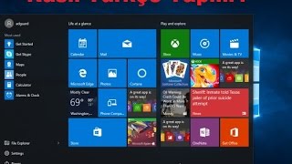 Bilgisayarı Türkçeye Çevirme Windows 10 Türkçe Yapma Sesli Detaylı Anlatımı [upl. by Nagah]