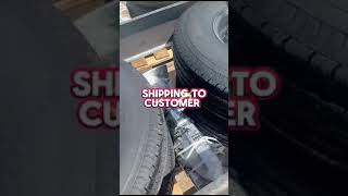 6000 lb CARTER Tandem Axle Trailer Tire amp Wheel kit [upl. by Bernadette996]