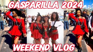 Gasparilla 2024 Gasparilla Weekend Vlog Pirate Festival Brunch ClubsGirls Weekend [upl. by Saticilef]