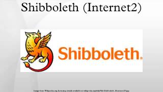 Shibboleth Internet2 [upl. by Georgie]