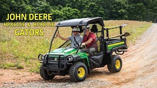 John Deere HPX615E and HPX815E Gators Cargo Box [upl. by Assetnoc]