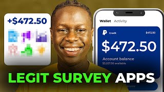 3 LEGIT Survey Websites that Pay 10 Daily 2024  Make Money Online In Nigeria [upl. by Aneerol572]