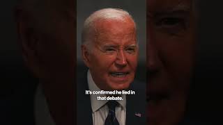 Biden snaps at Lester Holt in NBC interview days after Trump assassination attempt shorts [upl. by Light743]