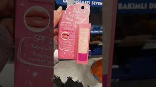 Korean Tinted lip balm in watson turkey youtubeshorts viralmakeup makeup korean lipbalm [upl. by Earaj]