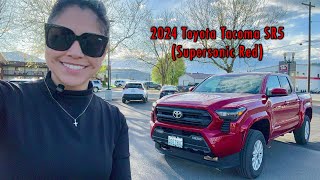 2024 Toyota Tacoma SR5 Supersonic Red [upl. by Aniled]