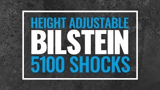 Bilstein 5100 Ride Height Adjustable Shocks [upl. by Yrrad]