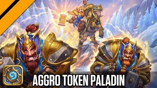 Everyone Has Infinite EVERYTHING in HS  Aggro Token Paladin [upl. by Goulet]