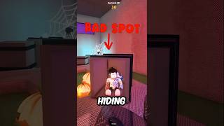 BEST HIDING SPOT in MM2 Roblox roblox mm2 shorts [upl. by Ellac]