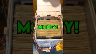 How Much MONEY Was Inside This CLAW MACHINE clawmachine vendingmachine money [upl. by Aiyt]