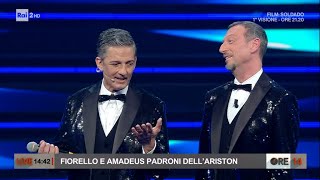 Festival di Sanremo 2021 Fiorello e Amadeus padroni dellAriston  Ore 14 del 04032021 [upl. by Henricks]