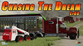 Selling Bulls and mowing cover crop  Ep60 CTD  FS22 [upl. by Ydasahc]